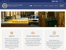 Tablet Screenshot of icops.org